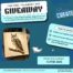 Alt text: Promotional graphic for "The Owl" filament art giveaway by TCoops Create, featuring an intricately designed owl illustration. Includes details on how to enter the giveaway, emphasizing social media engagement and the winner announcement date of February 13, 2025.