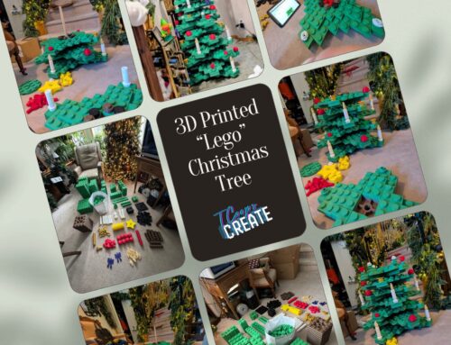 3D Printing a LEGO-inspired Christmas Tree: 1 Year, 500+ Parts and lots of Filament